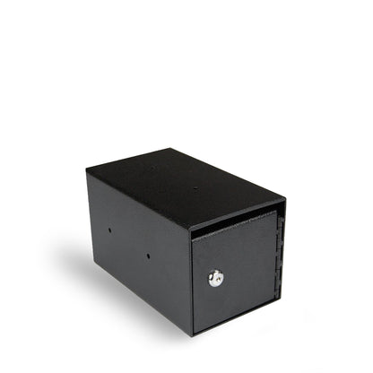 Under Counter Cash Drop Box with Cam Lock | 6"x 6"x10"